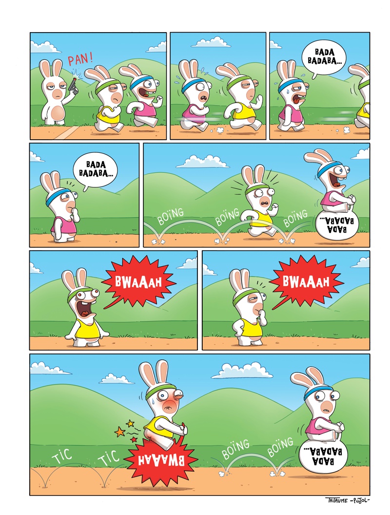 Quel Est Le Cri Du Lapin Concours The Lapins Crétins T.7
