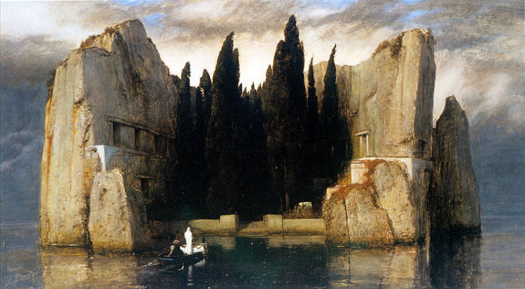 03 Arnold Böcklin - L'île des morts, troisième version.JPG