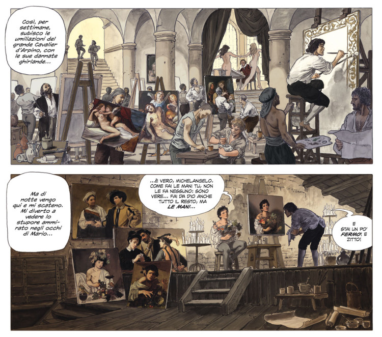 21A.1 - Milo Manara - Le Caravage.jpg (346.91 Kio) Vu 119 fois 21A.1 - Milo Manara - Le Caravage.jpg
