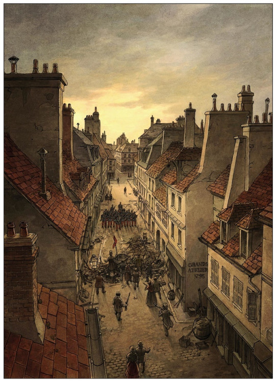 Pl Barricade rue Saint Maur en 1848.jpg