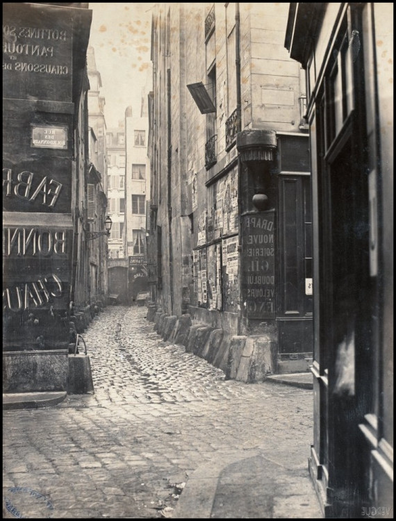 Sambre - Marville Impasse des Bourdonnais, de la rue de la Limace, Ier. 1865.jpg