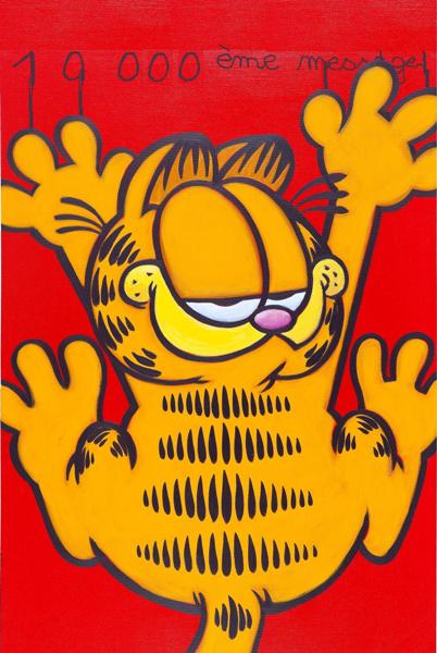 Jim Davis - Garfield - toile bis petit.JPG