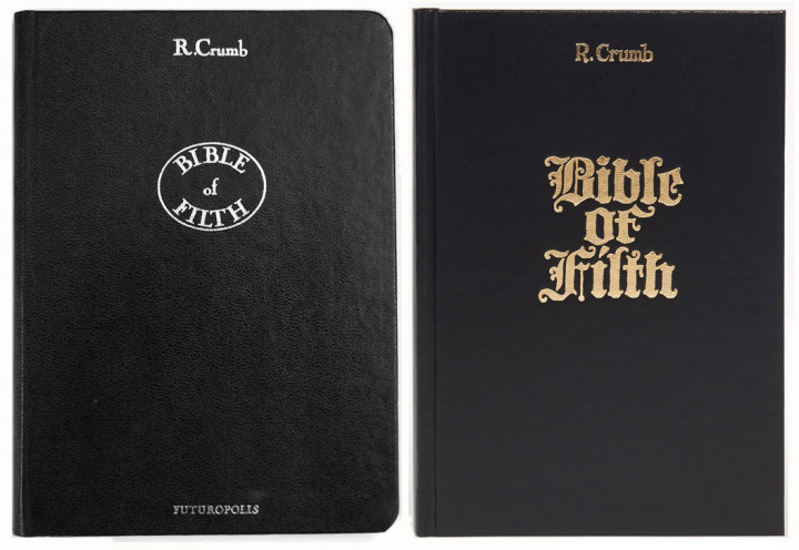 les 2 editions de Bible of filth.jpg