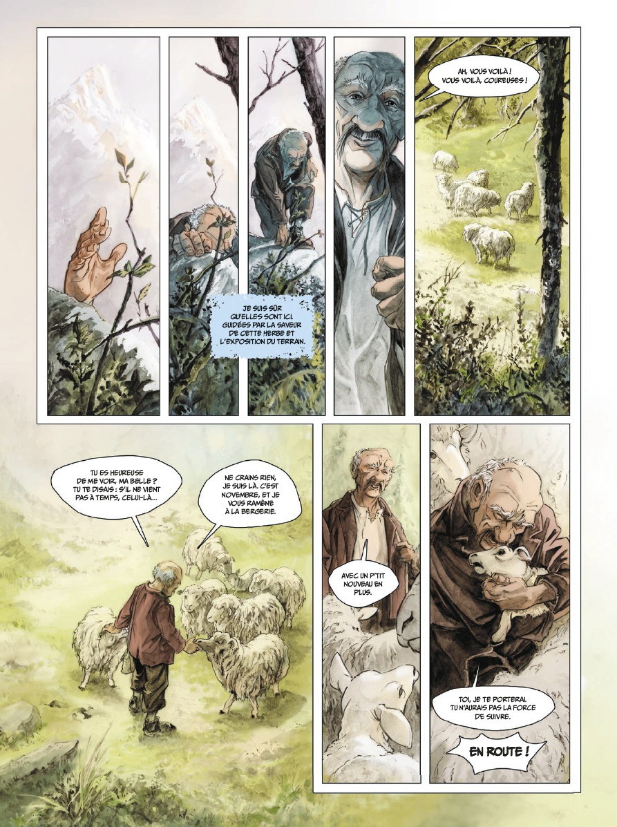 Preview La Neige en deuil Récit complet